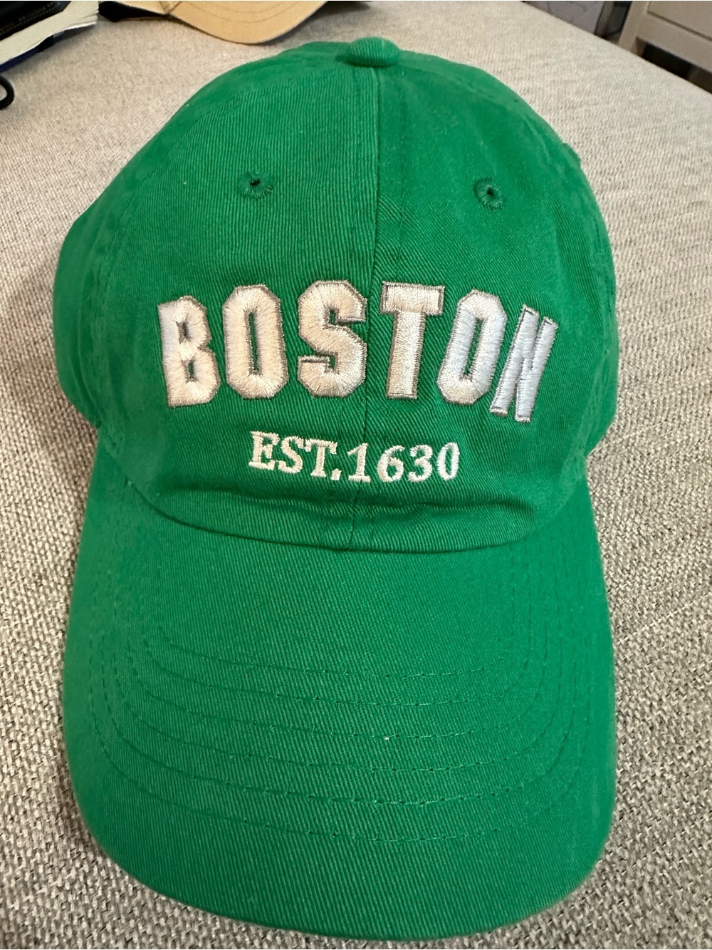 Boston EST.1630 Green Baseball Cap